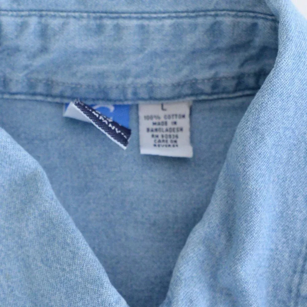 Vintage C Port and Company 100% Cotton Grand Canyon Dancing Man Button Down - Picture 6 of 13